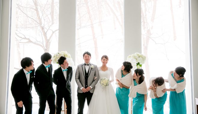 冬の結婚式|北海道札幌