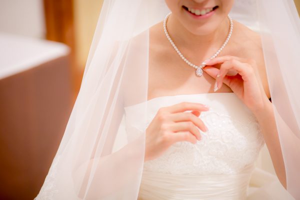 手先が素敵な花嫁様