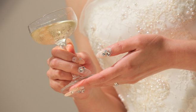 花嫁|ネイル|グランマニエ|ウェデイングドレス