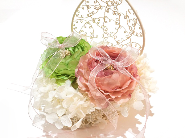 手作りリングピロー