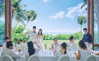 人気リゾート結婚式|ザ・ギノザリゾート 美らの教会|L
