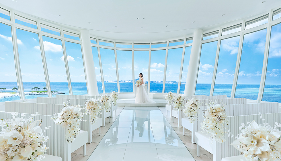 人気リゾート結婚式｜白の教会｜A
